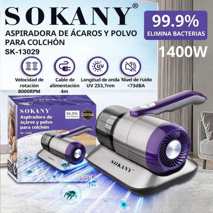 Aspiradora Antiácaros de 1400W
