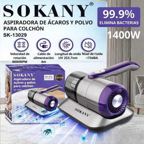 Aspiradora Antiácaros de 1400W